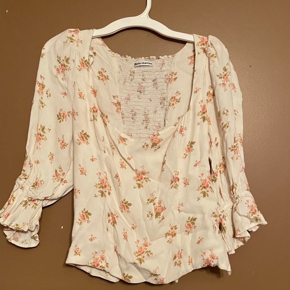 Reformation Blouse